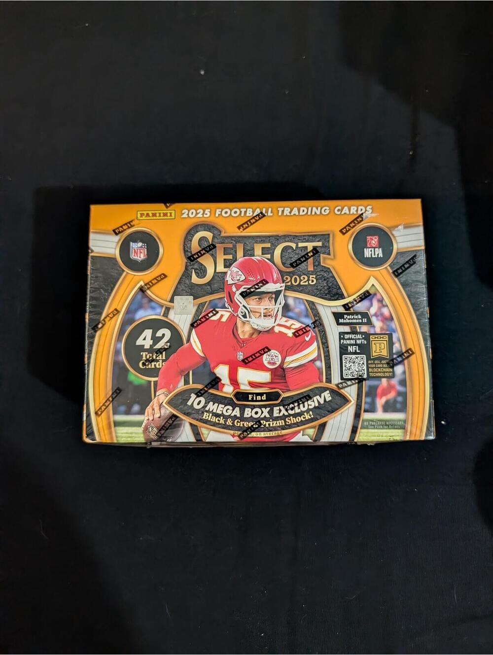 Panini 2025 Select Football Trading Cards Mega Box - 42 Total Cards
